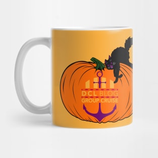 DCL Blog Group Cruise IV - Pumpkin & Cat Mug